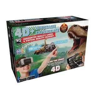 COPY - 4D+ Dinosaur Experience ReTrak Virtual Reality Headset & Cards